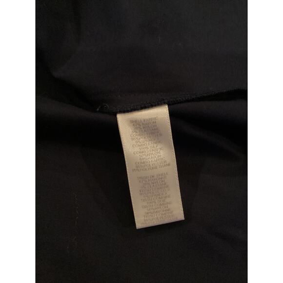 Rebecca Taylor 2 tone black blue drop waist flare zipper and lace mini dress 4 - Picture 7 of 14